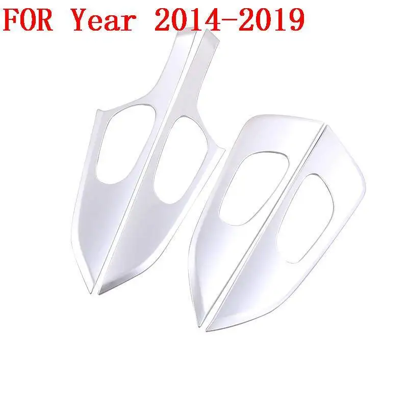 Auto Gear Automobile Chromium Upgraded Decorative Car Styling Accessories Parts Covers 14 15 16 17 18 19 FOR Nissan X-TRAIL - Название цвета: MODEL L