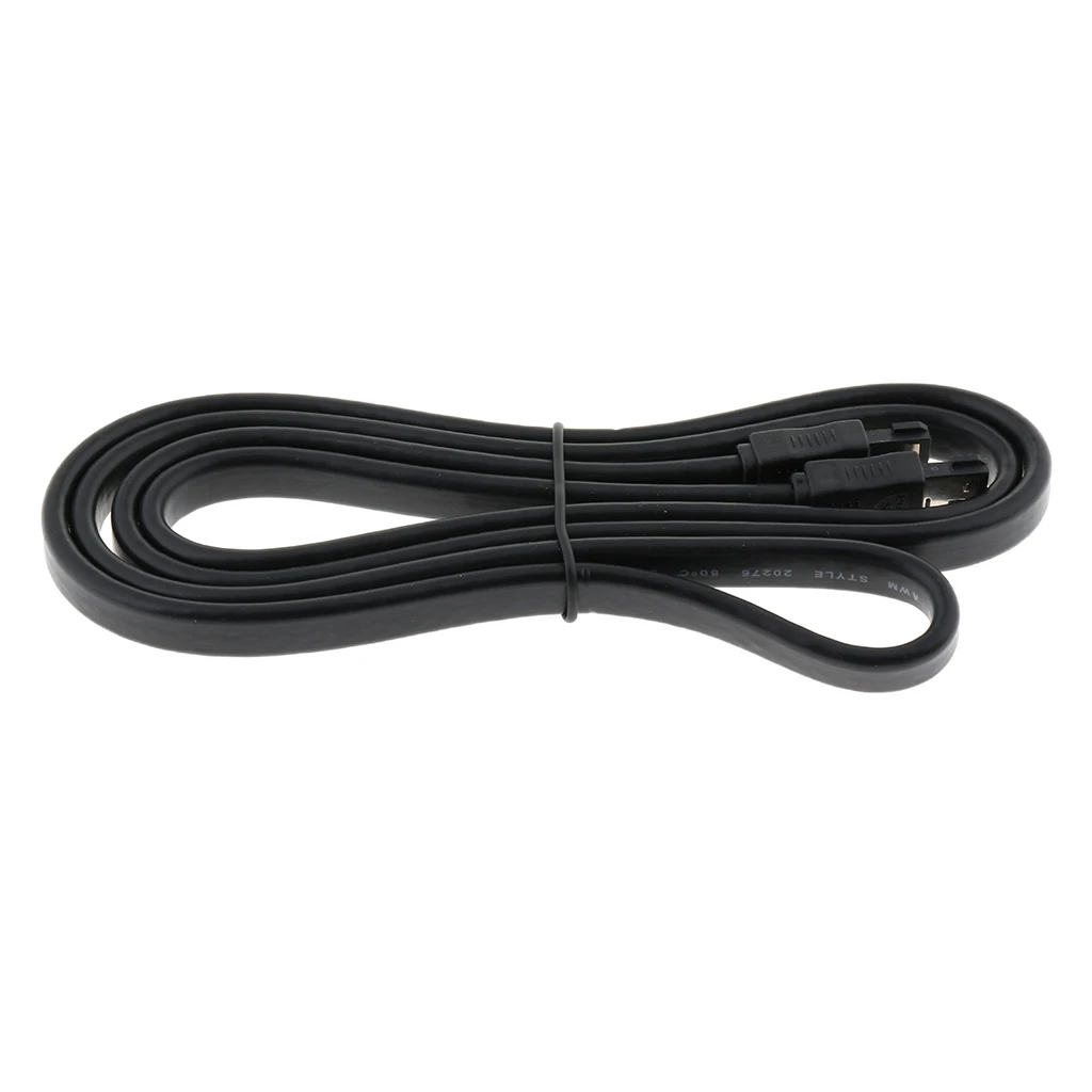 4 ft / 1.2m Shielded eSATA to eSATA Cable, External Installed
