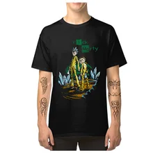 Брейк Рик, хлопок, футболка, мужские футболки, подарок на день рождения, забавная футболка "брейк Бад Рик и Морти", уникальная летняя уличная одежда