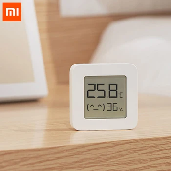 

Xiaomi Mijia Temperature Humidity Sensor 2 Bluetooth Wireless Smart Digital LCD Screen Digital Moisture Meter For Smart Home