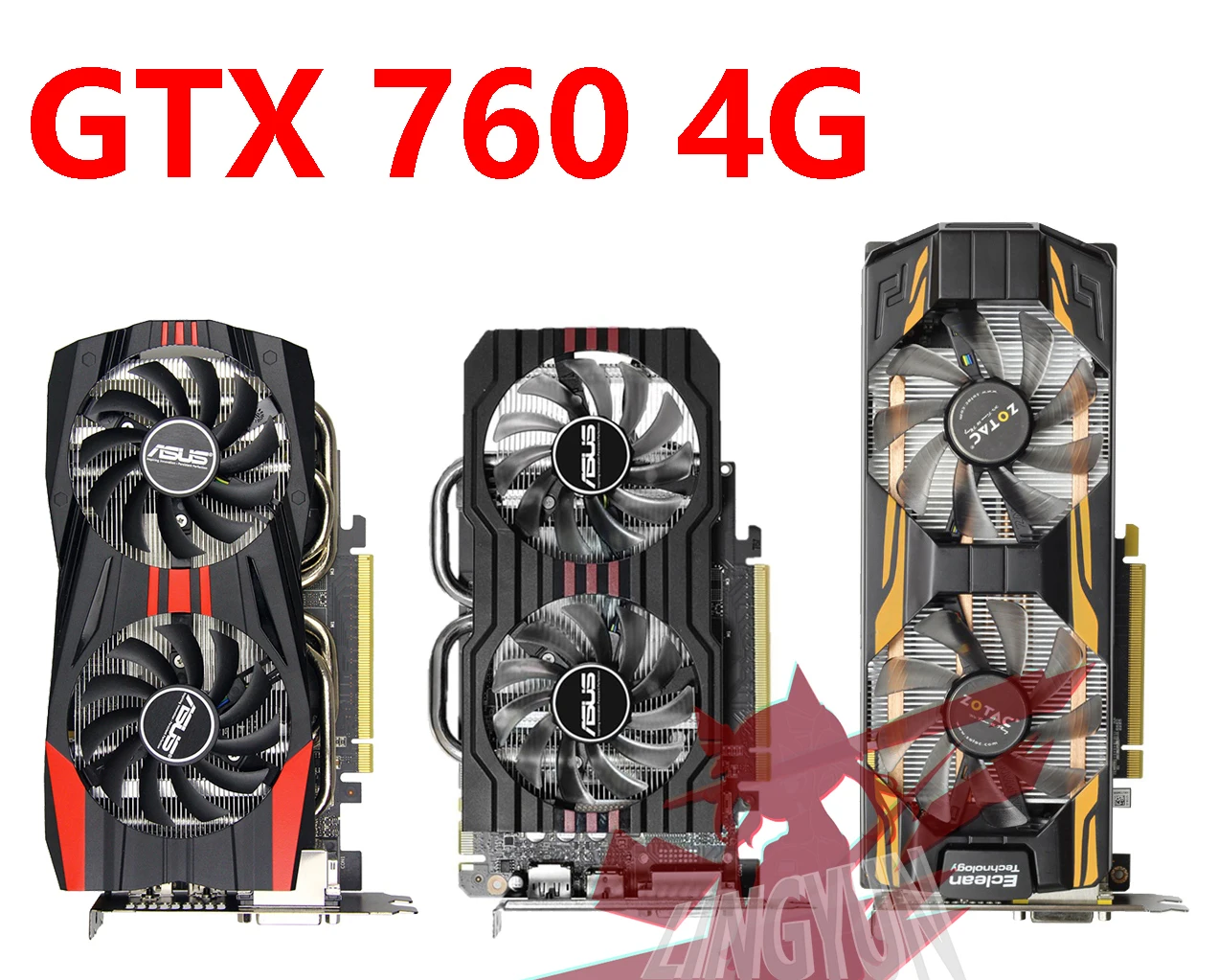 Для видеокарт GTX 760 4 Гб 750 бит GDDR5 для nVIDIA VGA карты Geforce GTX760 мощнее чем TI GTX650 б/у |