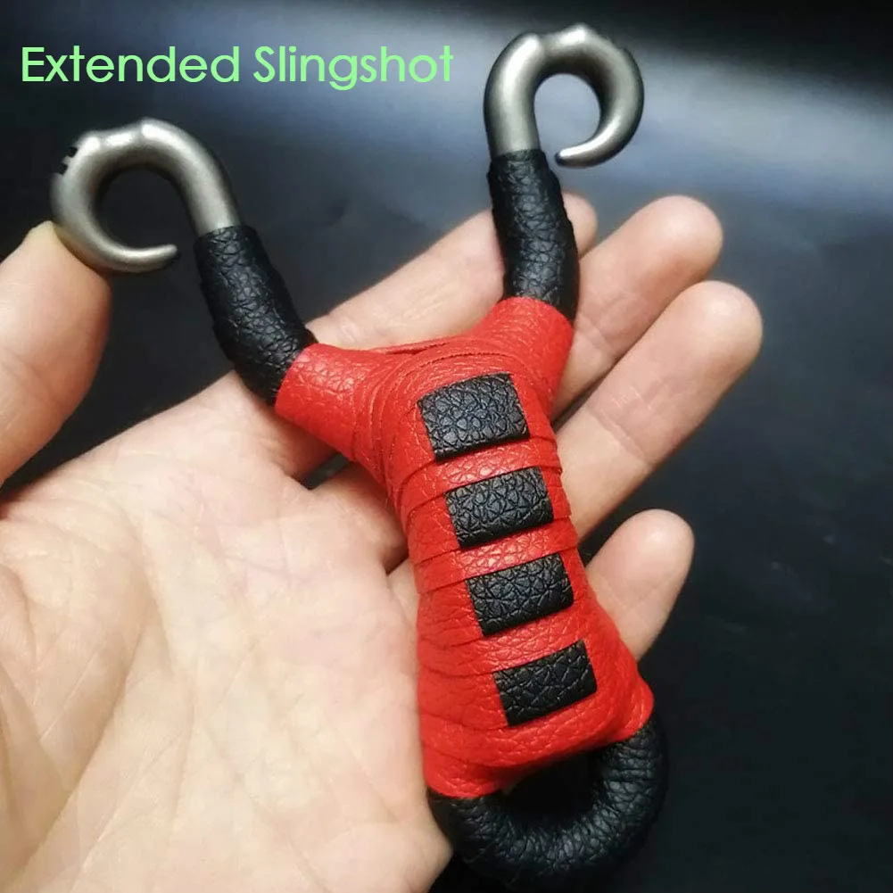 

High Velocity Powerful SlingShots for Hunting Adult Man Outdoor Stainless Steel Slingshots Pocket Shooting Bow Hunting Archery
