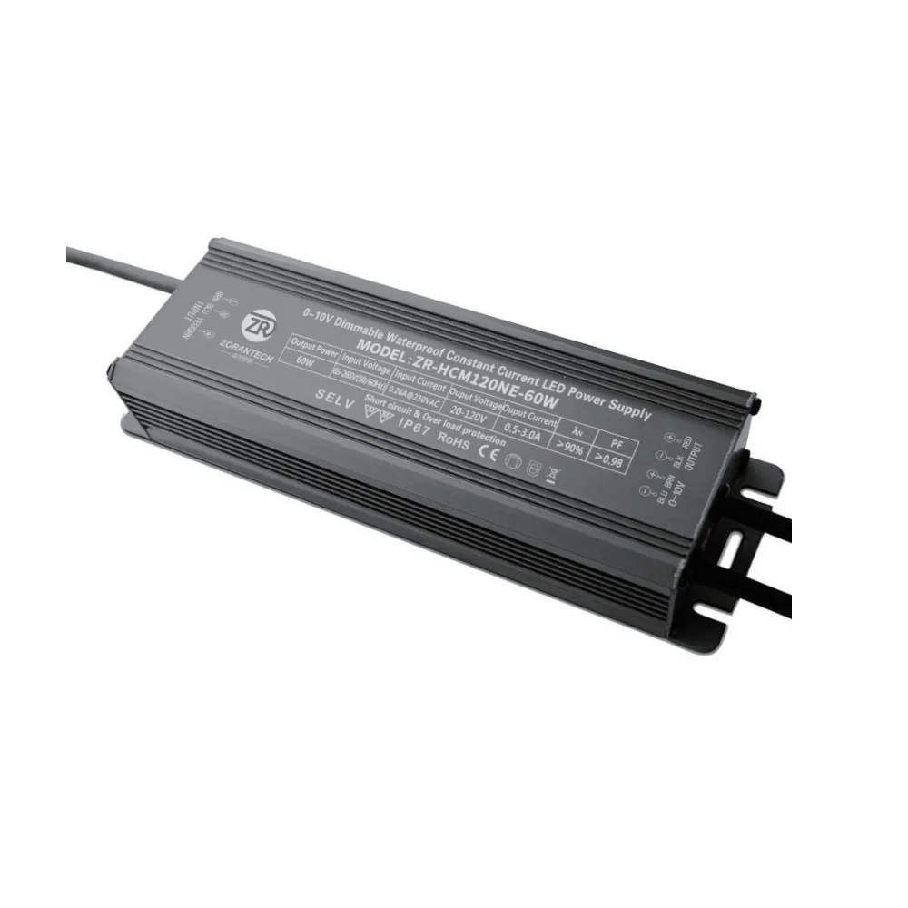

60W 100W 150W Waterproof LED 0-10V Driver 4 in 1 Dimming Function(1-10V or PWM or Resistor) Outdoor Lighting Transformer