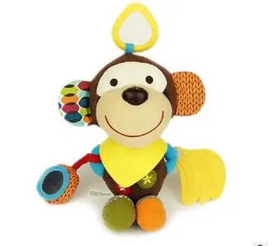 As show4 Style Baby Rattles Toys Mobile Baby Tooth Wind Hand Rattle Bed Sticks Hanging Toys Bell Ringing Molar Chimes - Цвет: As show4