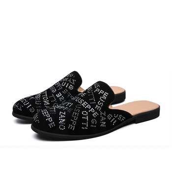 

Summer Fashion Men Casual Shoes Classic Business Light Men Shoes Comfortable Leisure Zapatos New Arrival Male Leather Slippers