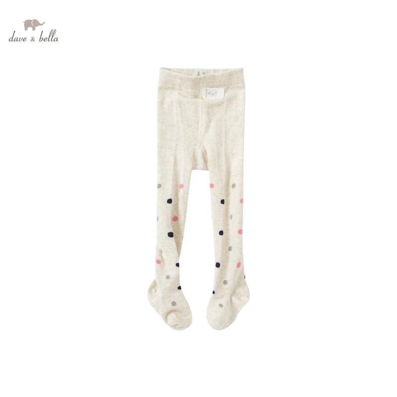 

DB20137 dave bella autumn infant baby girls lolita dots print leggings children fashion leggings