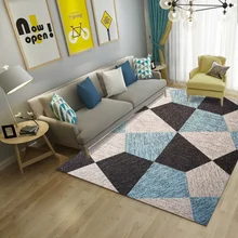 Геометрические современные ковры ковер с нордическим узором прикроватная тумбочка для спальни одеяло площадь ковер мягкие коврики для Кабинета пол для гостиной спальни tm