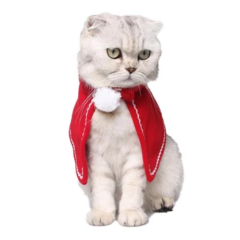 

New Christmas Clothes For Cat Pet Dog Costumes Product Cloaks Cat Dog Costumes New Year Gift For Dogs Pet Product