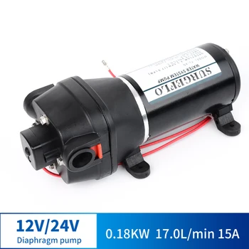 

DC 12V 24V Small Ddiaphragm Pump Vacuum Sself-priming Large Flow Irrigation Automatic Drainage Pump