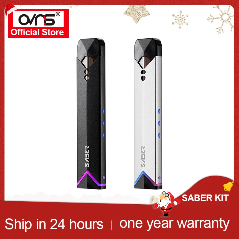 Новейший Vaporizador стартовый набор OVNS Saber хит продаж Pod Vape система 400 мА/ч умный ручек