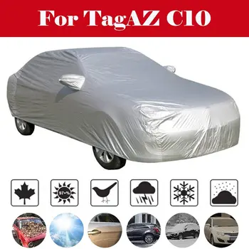 

Waterproof Car Cover Outdoor Sun Shade Snow Rain Protection Dust Proof Cover For TagAZ C10
