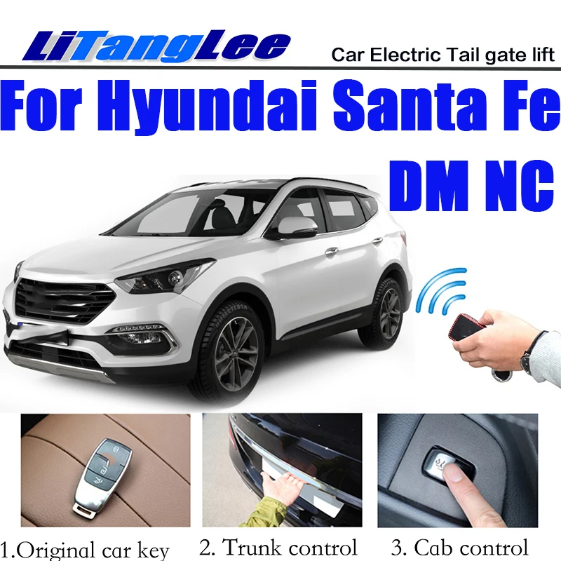 Litanglee Auto Elektrische Tail Gate Lift Kofferbak Achter Deur Assist System Voor Hyundai Tucson Tl 2015 ~ 2020 Originele Sleutel afstandsbediening Litanglee Auto Elektrische Tail Gate Lift Kofferbak Achter Deur Assist System Voor Hyundai Tucson Tl 2015 ~ 2020 Originele Sleutel afstandsbediening