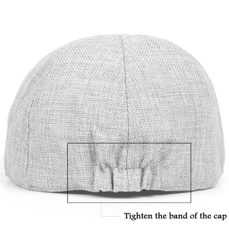 Новинка мужские однотонные береты шляпа для гольфа вождения солнца бейсболка