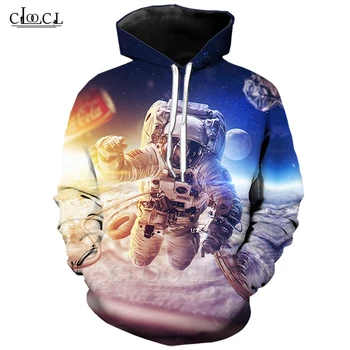 

Classic Space Astronaut Hoodies Men Women 3D Printed Spacesuit Autumn Tracksuit Clothing Casual Trend Sportswear Tops T395