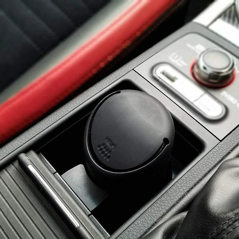 Внутренний автомобильный мусорный бак моющийся сменный держатель чашки не липкие аксессуары для дома портативный