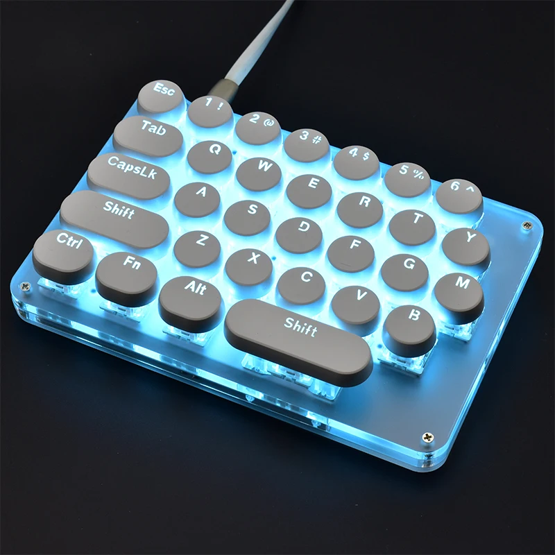 

One-handed Keyboard Lol Game Dedicated Chicken Small Keyboard Custom Keyboard