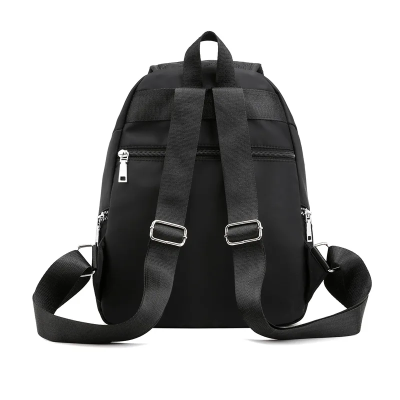 

Lightweight Outdoor Travel Backpack Large Capacity Single-shoulder Bag for Women Waterproof Nylon Bag Trend College Style School