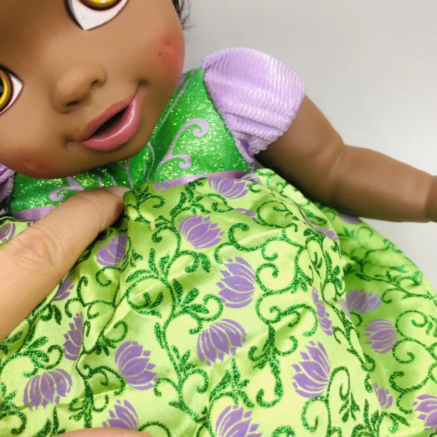28 см Высокое качество принцесса лягушка длинные волосы Принцесса Белль Мягкие плюшевые игрушки куклы дети принцесса игрушки