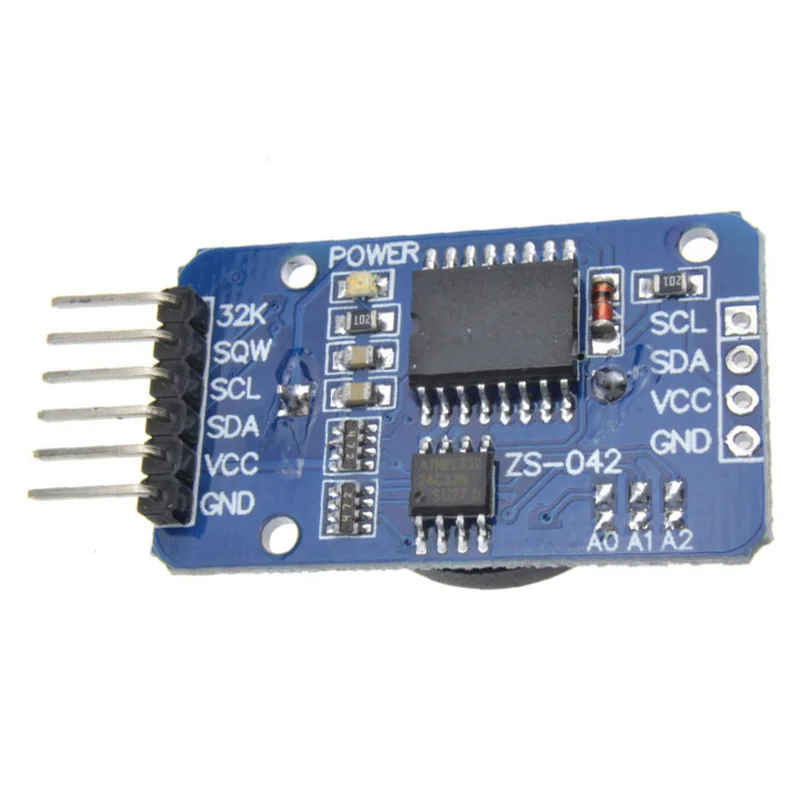 Для Arduino DS3231 ZS042 AT24C32 iic-модуль точность RTC часы реального времени памяти 3,3-5. 5 V Ferramenta