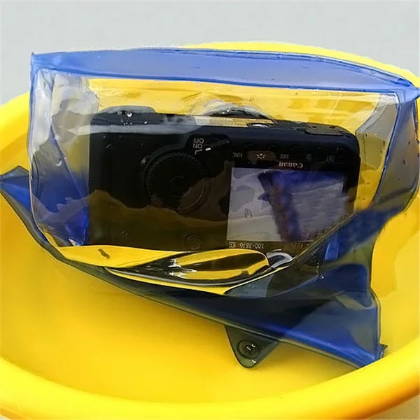DSLR SLR Digital Camera Outdoor Underwater 20M Waterproof Housing Case Pouch Bag For Canon Nikon ING-SHIPPING