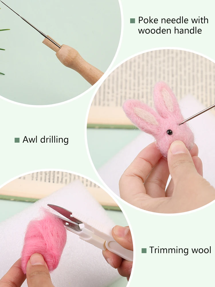 Kit De Feutrage à L'aiguille Pingouin - Marque Simply Make - Neuf Pour Créations Manuelles
