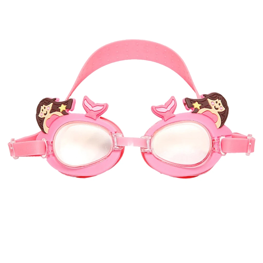 Kids Swimming Goggles Anti-Fog Waterproof Swim Glasses & Silicone Frame Kids Swimming Goggles for Children