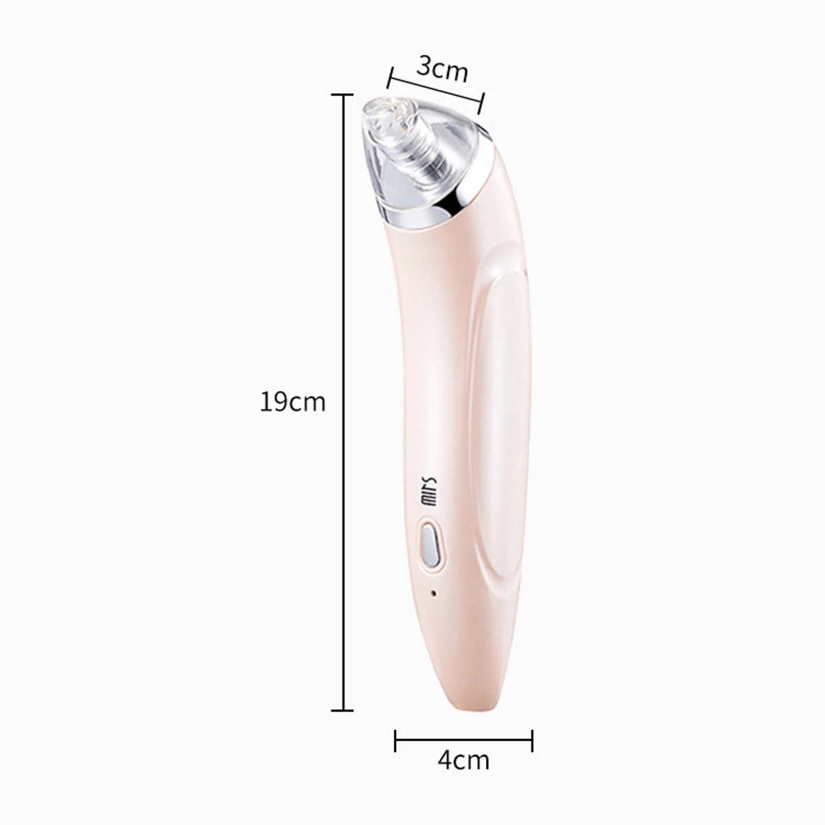 3 files 4 tips charging models, electric blackhead meter facial pore cleaner, peeling equipment blackhead skin peeling