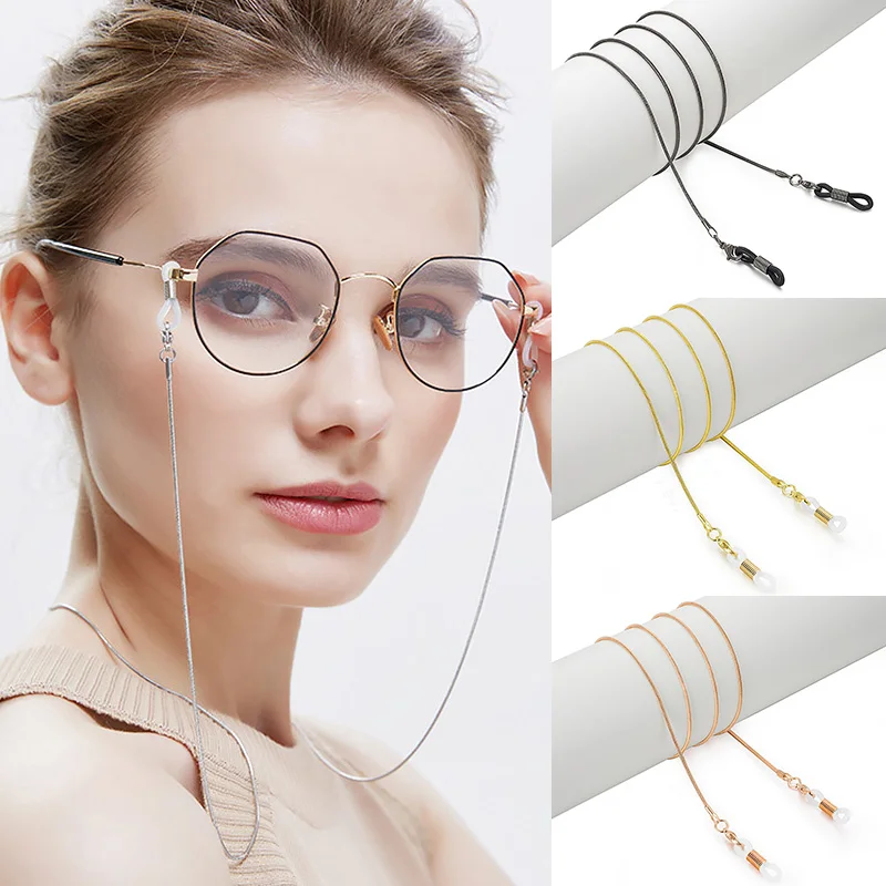 thumbnail image 2 of Eyeglass Cord Chain Reading Glasses Neck Rope Eyewear Strap 2 of 12