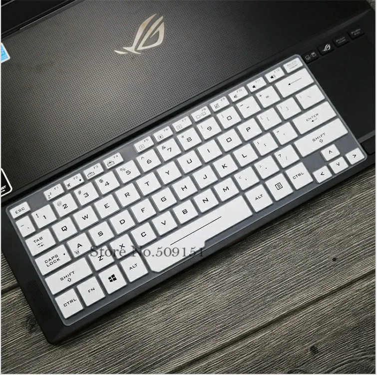Пылезащищенные силиконовые клавиатуры Чехол для ноутбука asus ROG Zephyrus S GX501GI GX501GS GX501 asus GX531GS GX53 15,6 дюймов ноутбук
