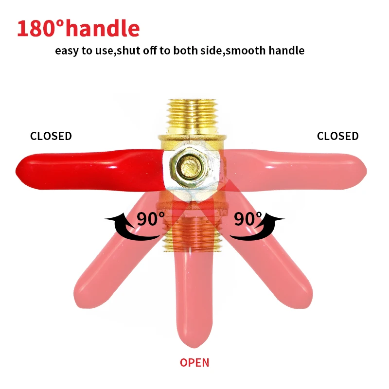 Brass Barbed ball valve 1/8 3/8&rsquo;&rsquo; 1/4&rsquo;&rsquo; Male FemleThread Connector Joint Copper Pipe Fitting Coupler Adapter 8/10/12mm Hose Barb hose pipe fitting,pipe fitting,ball valve,water pipe fitting