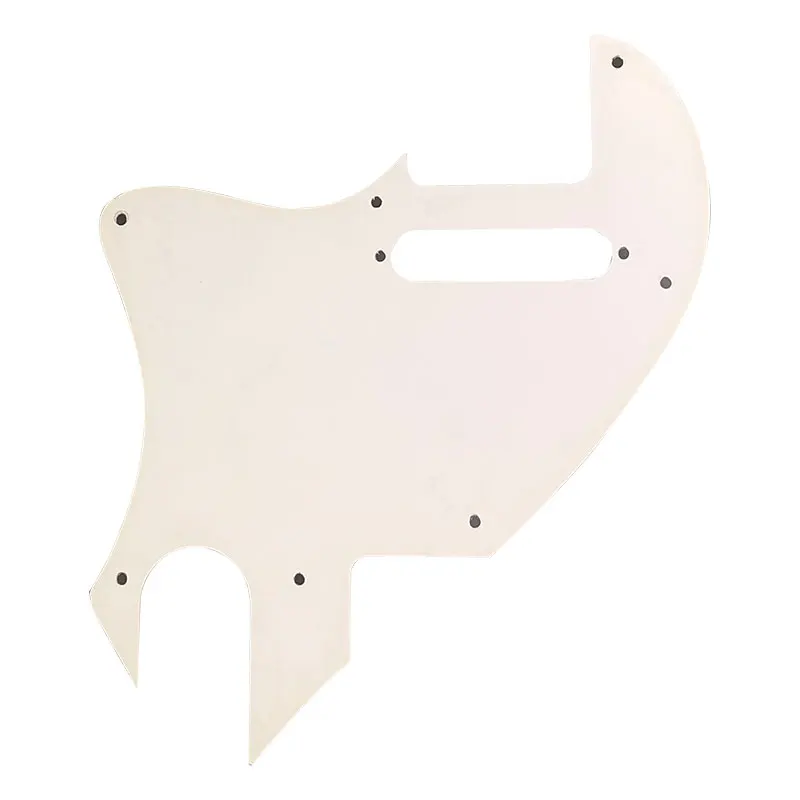 Запчасти для гитары Pleroo для US Telecaster Tele F hole Hybrid Guitar Pickguard Script Plate Tele конверсия пикап с крепежным отверстием