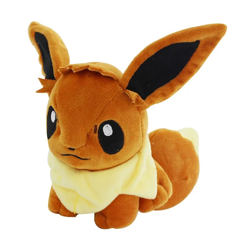 15 см Kawaii Eevee плюшевые игрушки, забавные мягкие животные Детская кукла рождественские подарки для детей - Цвет: 15cm Eevee