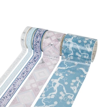 

5 Pcs/Set Gold Washi Tapel Chinese Style Masking Tape DIY Craft Japanese Paper Stickers Scrapbooking D