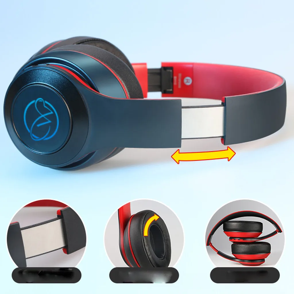 Kinganda Bluetooth 5,0 стерео гарнитура беспроводная Bluetooth музыкальная шумоизоляция спортивные поворотные наушники 8,13