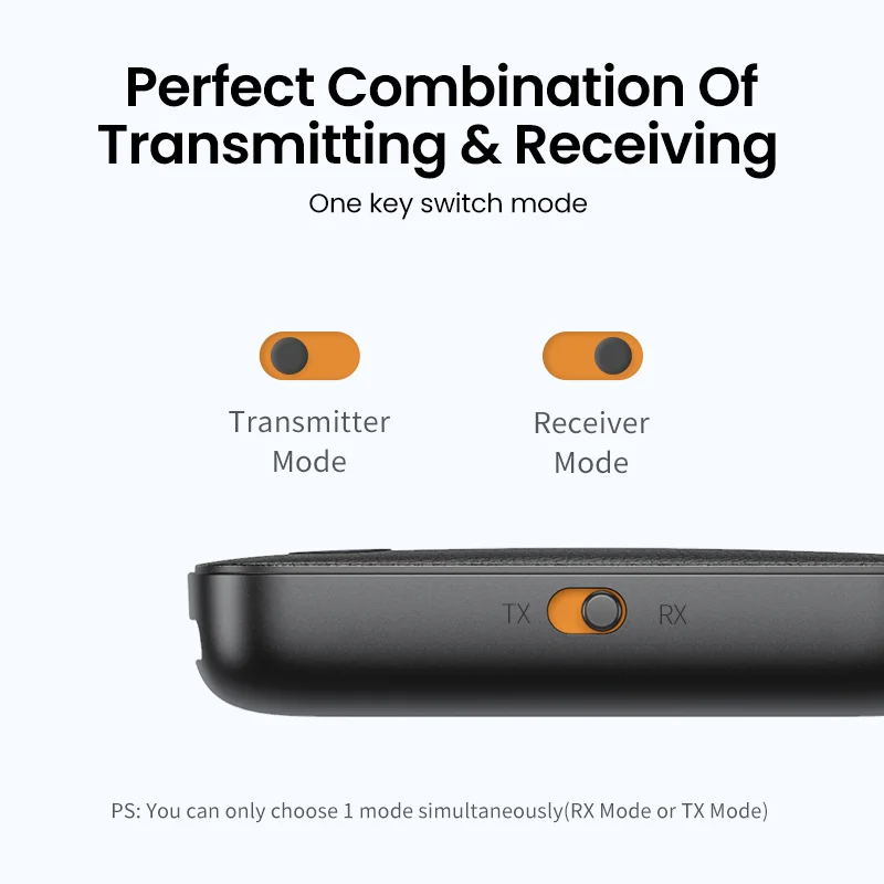 UGREEN 2-in-1 Bluetooth 어댑터 송신기 수신기 Bluetooth AUX 5.0 무선 3.5mm 어댑터 스테레오 이어폰 용 TV 카 오디오