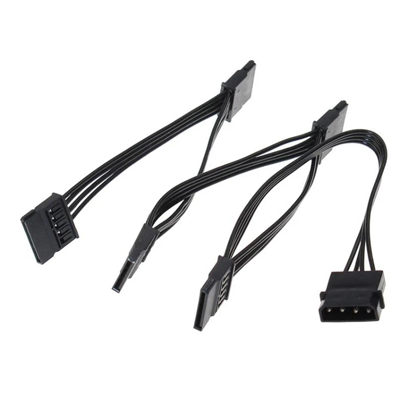 Кабель питания Molex для жесткого диска разветвитель с 4-контактным IDE на 5 SATA 15Pin ПК
