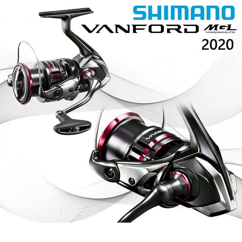 Катушка спиннинговая SHIMANO VANFORD 2020 3000 4000 MGL Rotor CI4 + с длинным ходом бесшумный привод