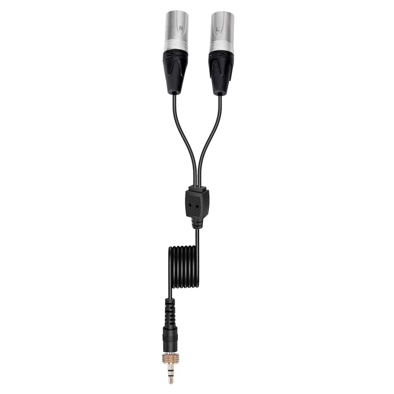 Comica Cvm-Ds-Xlr Сделано в Китае 3,5 мм с двумя головками Xlr Сделано в Китае Выход кабель для Камера цифровая видеокамера с Xlr аудио Порты и разъёмы