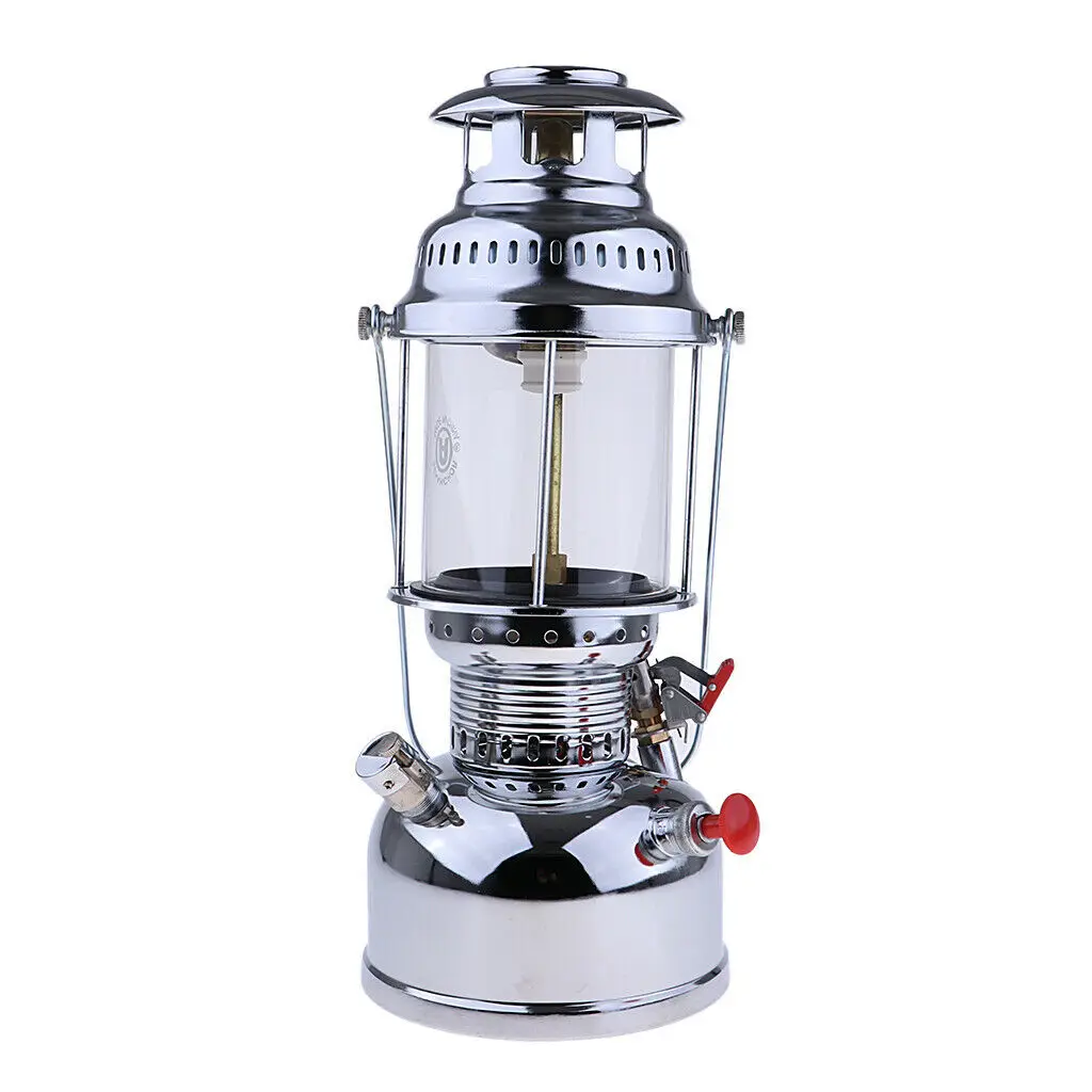 Portable Outdoor Gas Lantern Camping Hiking Light Safety Kerosene Oil Lamp 4