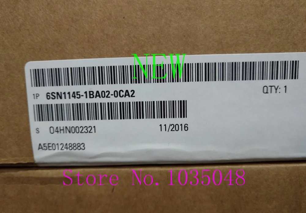 1 шт. 6SN1145-1BA02-0CA2 и приоритет использования DHL доставки