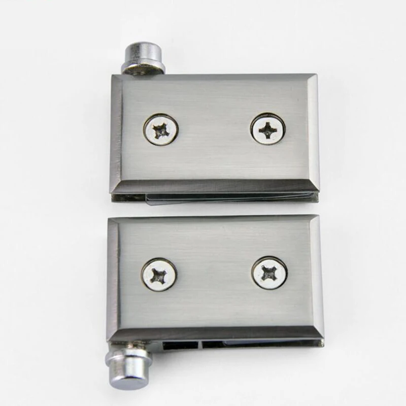 

Bilateral Clip Home Easy Install Glass Clamp Zinc Practical Durable Cabinet Door Hinge Bathroom Furniture Cupboard