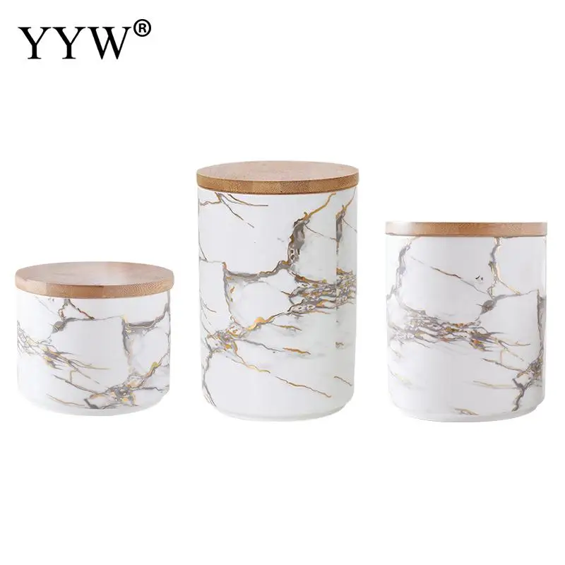 Crack Spices Storage Box Kitchen Organizer Jars For Slimes Storage In The Kitchen Ceramic Container With Cover For Cereals Cans