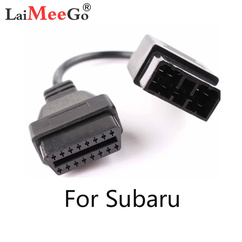 Для Subaru 9pin кабель OBD1 к obd2 16pin свинцовый диагностический интерфейс 9 pin OBDII