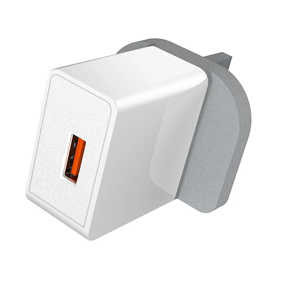 KISSCASE UK 18 Вт Быстрое зарядное устройство QC 3,0 USB зарядник Быстрая зарядка Сетевое зарядное устройство для телефона для iPhone samsung Xiaomi huawei переходник