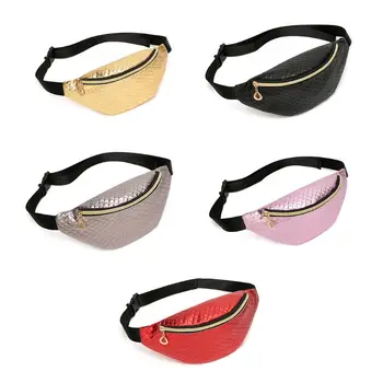 

Fashion Women Solid Color Waist Fanny Pack Phone Pouch Belt Bag Lady Casual Travel Hip Bum Bag Female Small Shoulder Cheat Bag