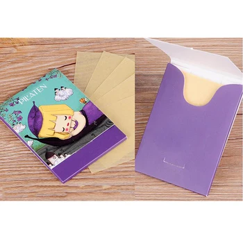 

7 style 100pcs Facial Care Oil Control Film Blotting Paper Refreshing Oil-Absorbing Sheets
