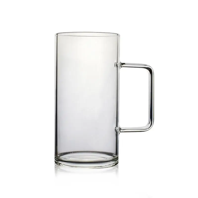 700ml Water Bottle 600ml Pink Panther Handmade Heat Resistance Clear Glass Coffee Mug Tea Milk Juice Cup Water Beer Drinkware