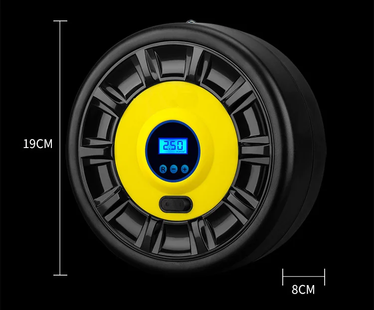 Автомобильный воздушный насос, автомобильный воздушный насос 12 В, портативный автомобильный Электрический насос для шин, воздушный насос, автомобильные аксессуары XC-95
