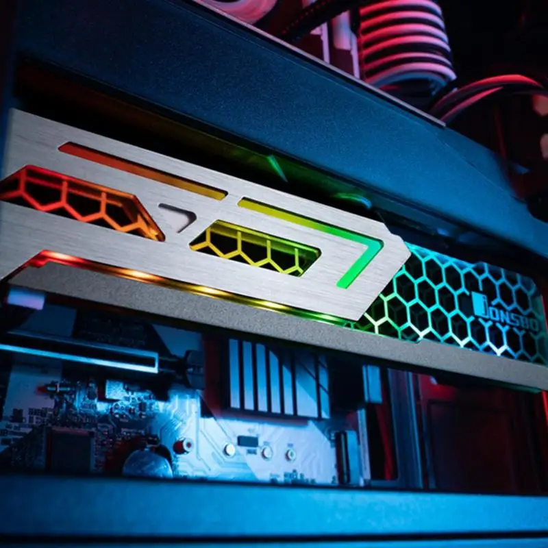 Универсальная цветная подставка для видеокарты Jonsbo V3 RGB 3 контакта 12 В