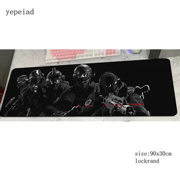 

rainbow six siege mouse pad home Computer mat 900x300x3mm gaming mousepad large Popular padmouse keyboard games pc gamer desk